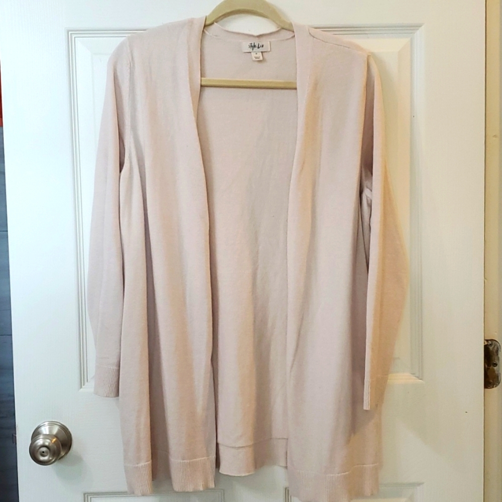 Style & Co Woman's Plus Cardigan 1x Beige